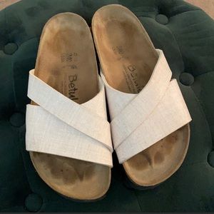 Betula Birkenstock Cross Strap Sandals